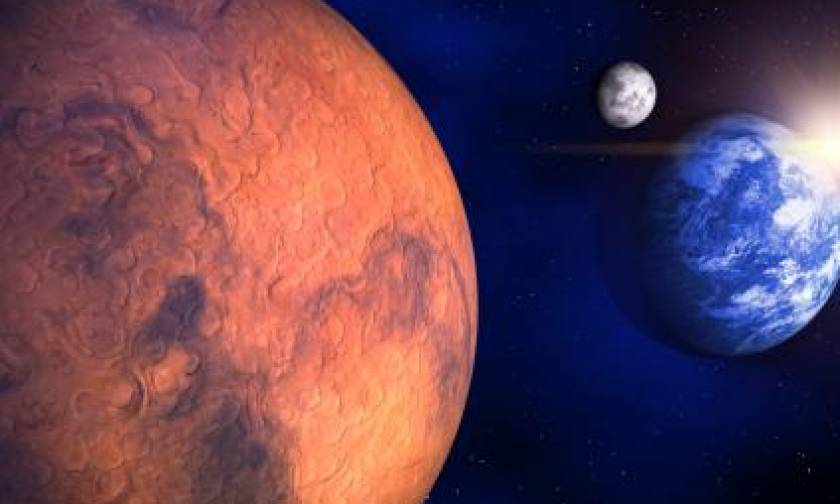Σε «απόσταση αναπνοής» από την Γη αύριο ο Άρης
