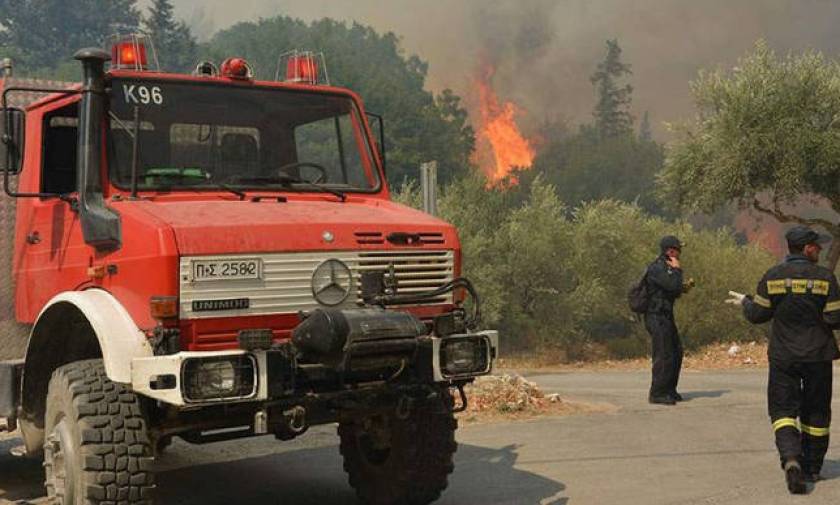 High alert for fires on Thursday issued by Interior Ministry