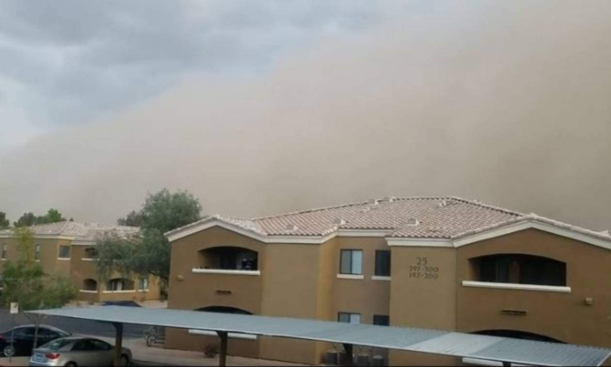 Εντυπωσιακό βίντεο από αμμοθύελλα που σαρώνει την Αριζόνα