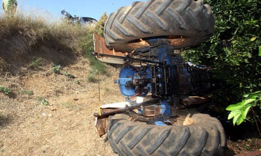 Τραγωδία στις Σέρρες: Νεκρός αγρότης που καταπλακώθηκε από το τρακτέρ του