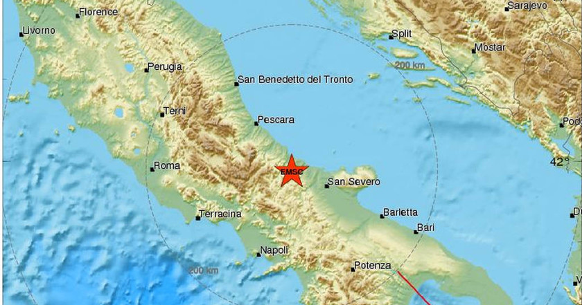 Νέος ισχυρός σεισμός χτύπησε ΤΩΡΑ την Ιταλία  