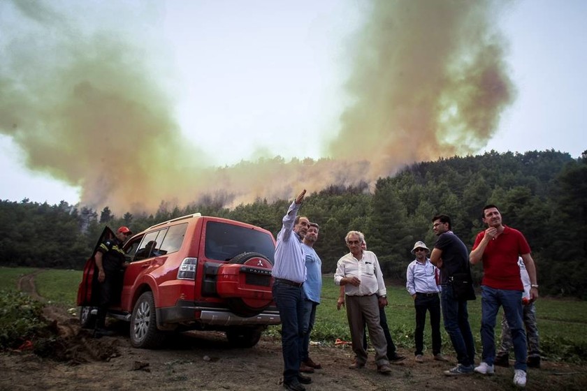 Φωτιά Ηλεία: Ολονύχτια μάχη με τις φλόγες - Φοβούνται για αναζωπυρώσεις στη Δαφνιώτισσα