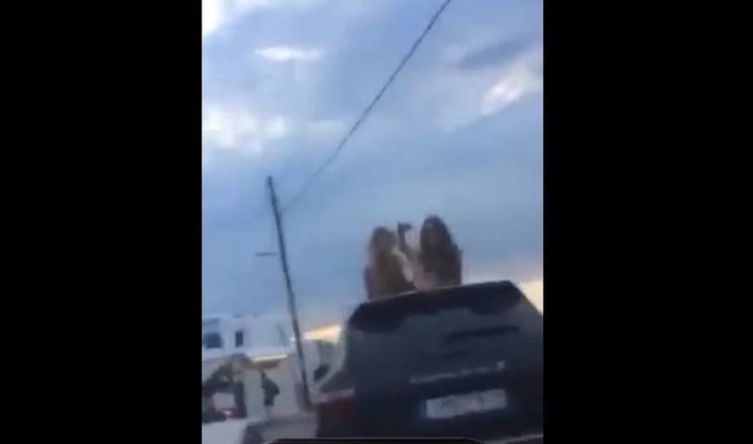 Βίντεο viral: Ερωτικές περιπτύξεις πάνω σε αυτοκίνητο στη Μύκονο (pics & video)