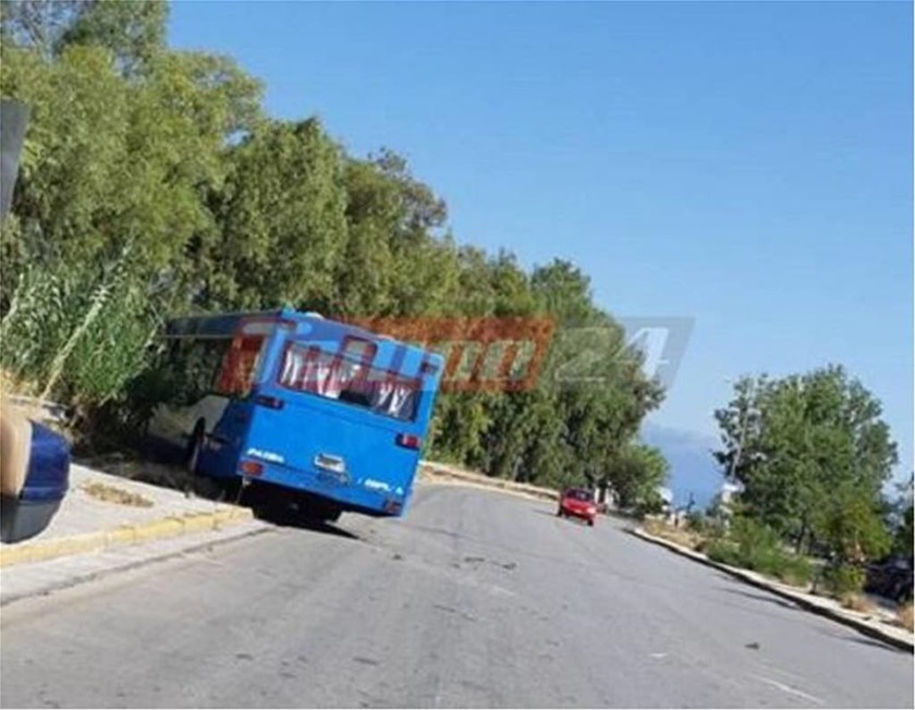 Πάτρα: Τροχαίο με λεωφορείο που βγήκε στο αντίθετο ρεύμα