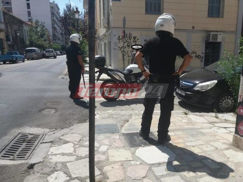 Συναγερμός στην Πάτρα: Άνδρας απειλεί να αυτοπυρποληθεί (pics-vids)