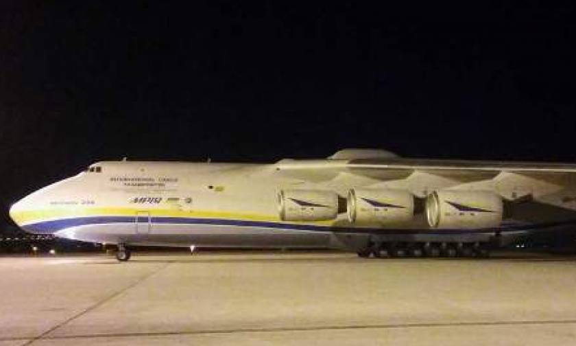 Στο αεροδρόμιο «Ελ. Βενιζέλος» το μεγαλύτερο αεροπλάνο του κόσμου