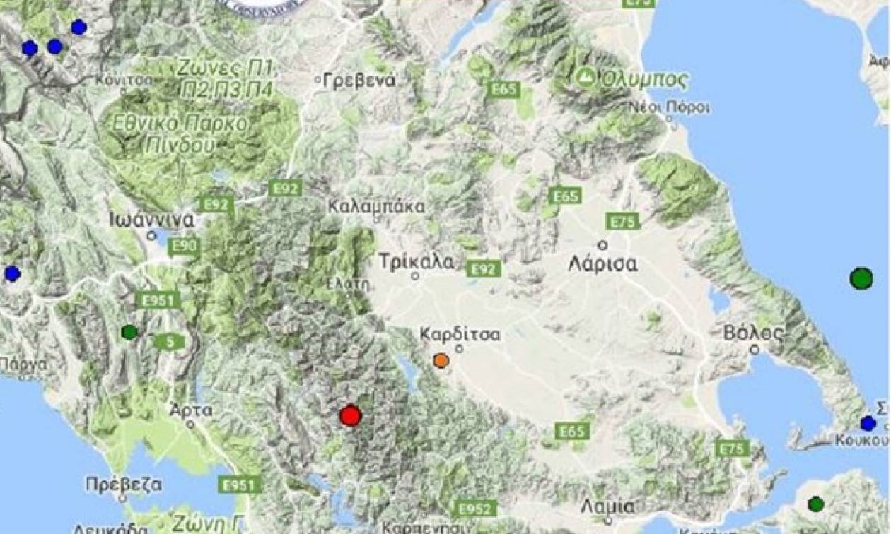 Σεισμός Καρδίτσα: Τι σεισμούς μπορεί να δώσει το ρήγμα των Τρικάλων