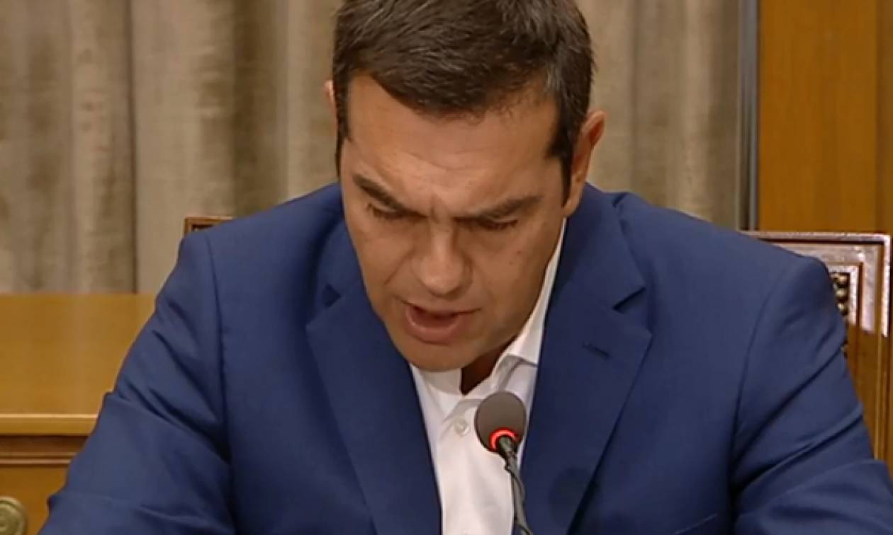 LIVE: Η ομιλία του Αλέξη Τσίπρα στο Υπουργικό Συμβούλιο