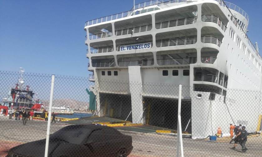 Εντολή εκκένωσης στο «Ελευθέριος Βενιζέλος» - Το πλοίο πήρε μεγάλη κλίση