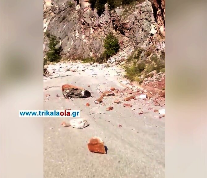 Σεισμός Καρδίτσα: Οι πρώτες εικόνες μετά το χτύπημα του Εγκέλαδου (pics+vid)