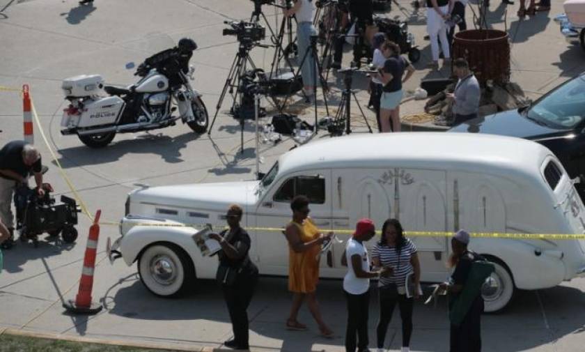 Aretha Franklin: Φωτογραφίες από την κηδεία