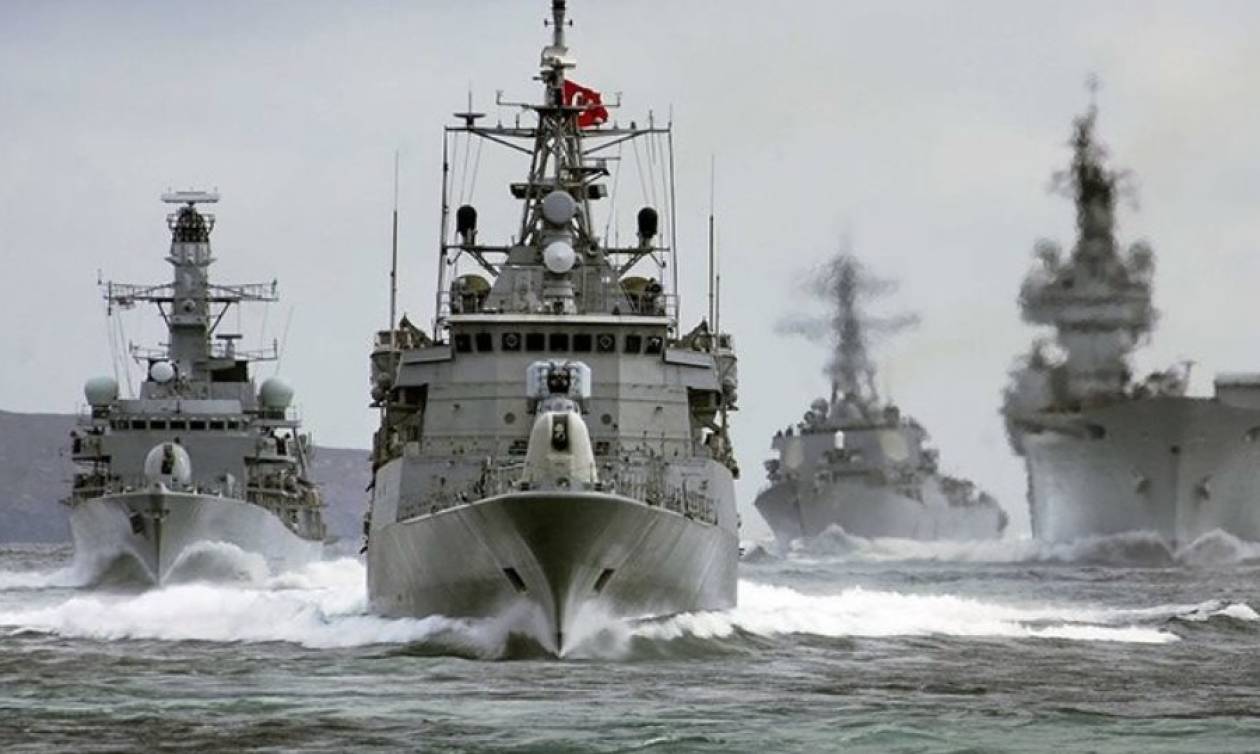 Συναγερμός στη Μεσόγειο: Τουρκικά πολεμικά πλοία έτοιμα για «μάχη»
