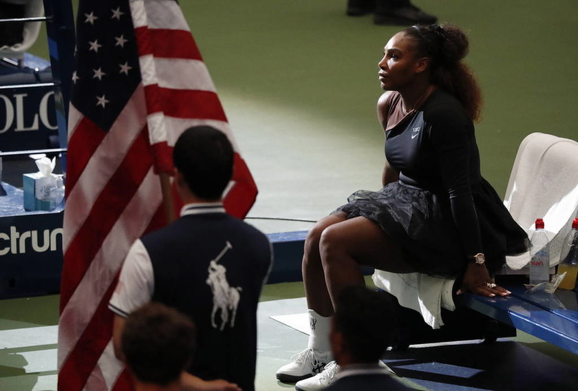 US Open: Οι 1.000 + 1 εκφράσεις της Σερένα Ουίλιαμς στον τελικό της... οργής! (pics)