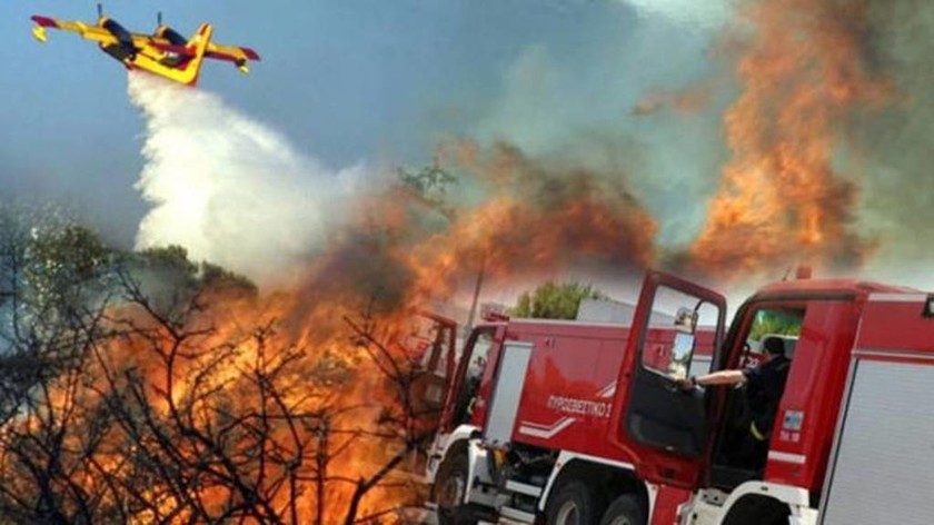 Προσοχή! Υψηλός κίνδυνος πυρκαγιάς σήμερα Τρίτη σε αυτές τις περιοχές