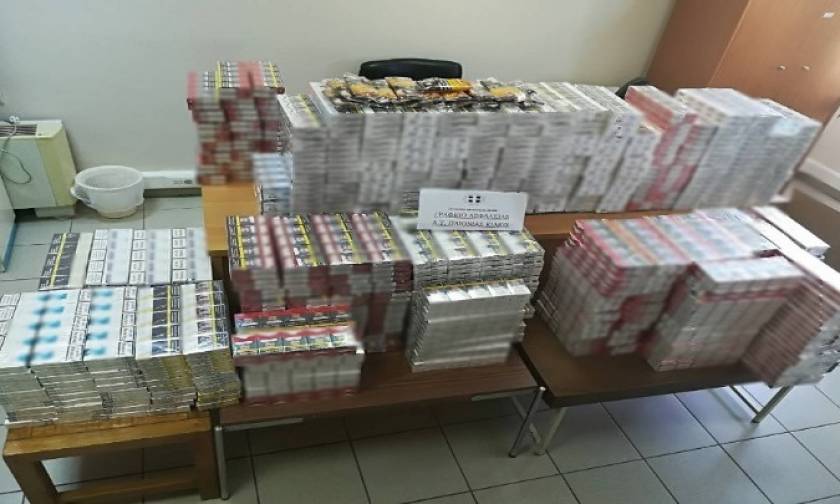 Θεσσαλονίκη: Κατασχέθηκαν πάνω από 5.000 λαθραία πακέτα τσιγάρων