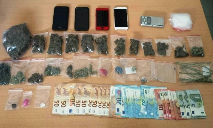 Οκτώ συλλήψεις σε Σέρρες και Θεσσαλονίκη για υποθέσεις ναρκωτικών