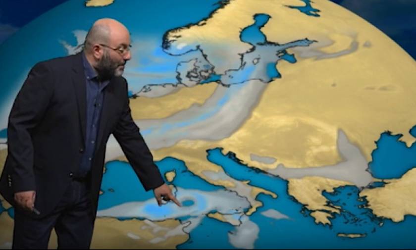 Καιρός - Αρναούτογλου: Έρχεται μεσογειακός κυκλώνας και θα «χτυπήσει» αυτές τις περιοχές
