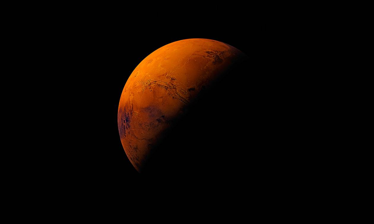 Δείτε την πρώτη «φωτογραφία» από τη διαστημική βάση στον πλανήτη Άρη