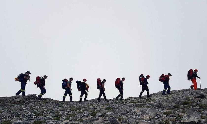 Μεγάλη επιχείρηση διάσωσης ορειβάτη στον Όλυμπο