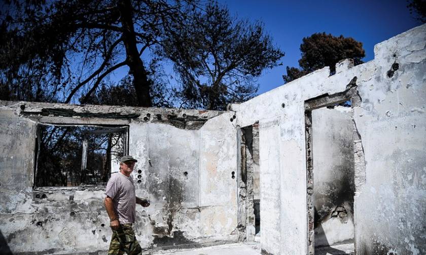 Οικονομική ενίσχυση των πυρόπληκτων από τον Ελληνικό Ερυθρό Σταυρό
