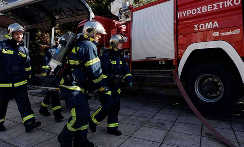 Θεσσαλονίκη: Φωτιά στην περιοχή του Αγγελοχωρίου
