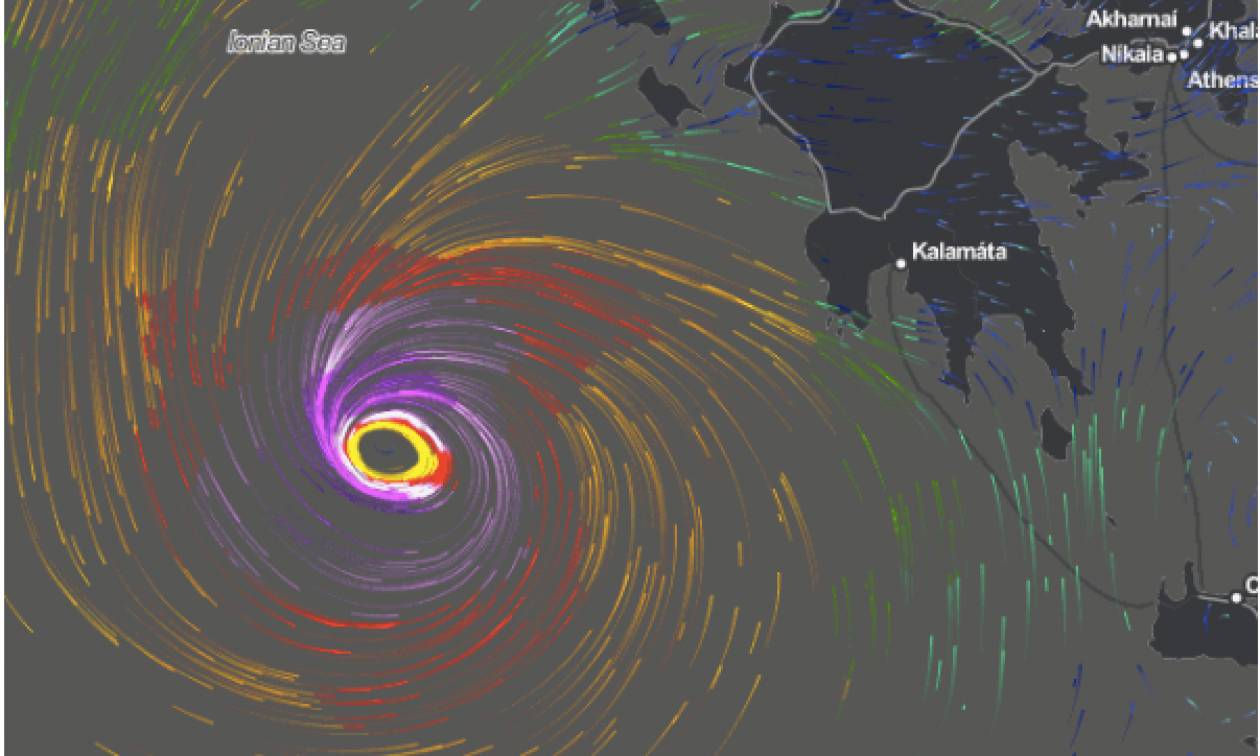Μεσογειακός κυκλώνας Ζορμπάς: Τι είναι και ποιες περιοχές θα χτυπήσει (Vid)