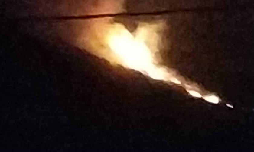 Ανεξέλεγκτη καίει η μεγάλη φωτιά στην Κεφαλονιά - Εκκενώθηκε οικισμός (vids)