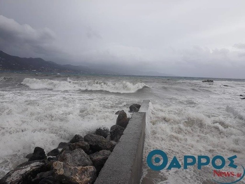 Μεσογειακός κυκλώνας: Η νότια Πελοπόννησος στο έλεος του «Ζορμπά» (pics&vid)