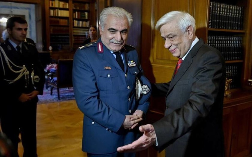 Τον νέο αρχηγό της Ελληνικής Αστυνομίας υποδέχθηκε στο Προεδρικό Μέγαρο ο Προκόπης Παυλόπουλος