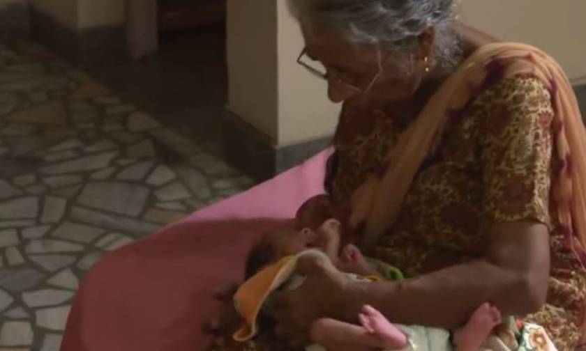 Η γυναίκα που κατάφερε να γίνει μητέρα στα… 72 της χρόνια (vid)