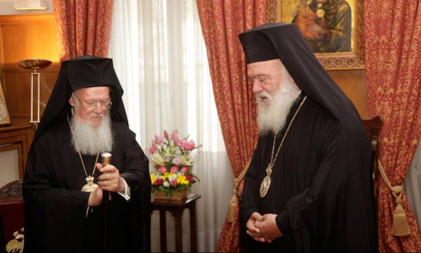 Αναβλήθηκε η συνάντηση του Αρχιεπισκόπου Ιερώνυμου με τον Οικουμενικό Πατριάρχη Βαρθολομαίο