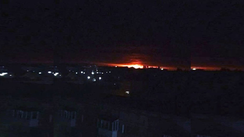 Ουκρανία: Πιθανό το σενάριο του σαμποτάζ στην έκρηξη που συγκλόνισε αποθήκη με πυρομαχικά
