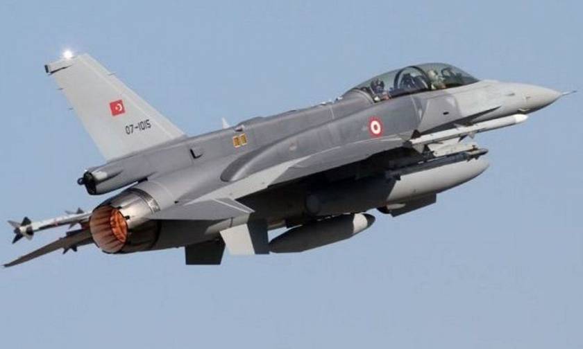 Συναγερμός στην Πολεμική Αεροπορία: Πάνω από την Παναγιά Οινουσσών τουρκικά F16