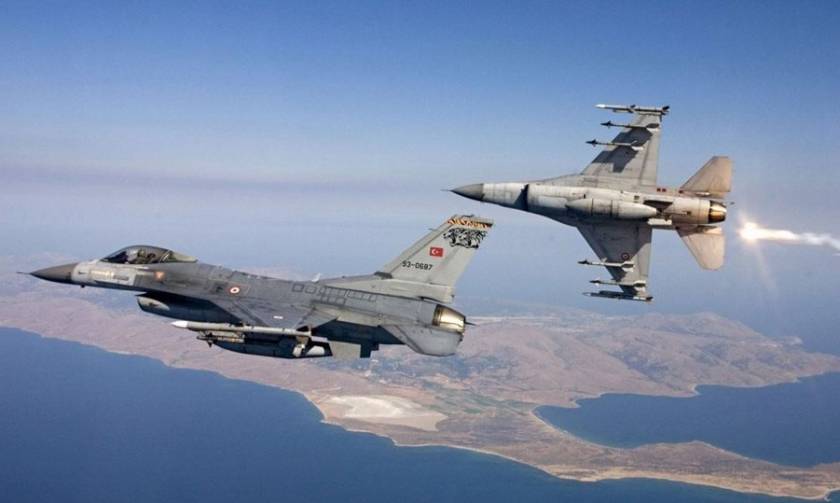 «Σουρωτήρι» το Αιγαίο: Μπαράζ παραβιάσεων και εικονικές αερομαχίες με οπλισμένα τουρκικά αεροσκάφη
