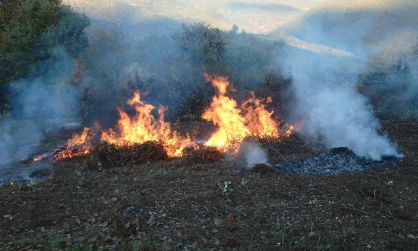 Τραγικός θάνατος άνδρα στα Τρίκαλα: Κάηκε ζωντανός στο περιβόλι του