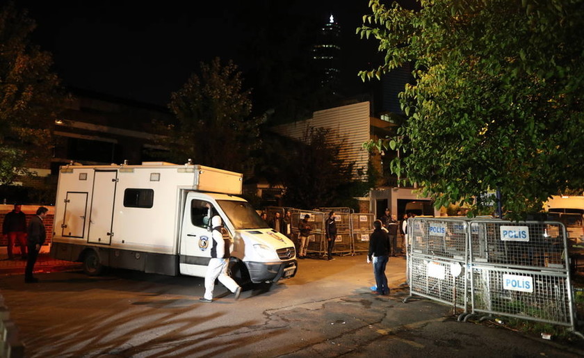 Υπόθεση Κασόγκι: Χαράματα έφυγαν από το σαουδαραβικό προξενείο οι Τούρκοι αστυνομικοί (pics)