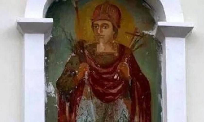 Μολδαβία: Τοιχογραφία σε μοναστήρι αλλάζει συνεχώς με θαυμαστό τρόπο
