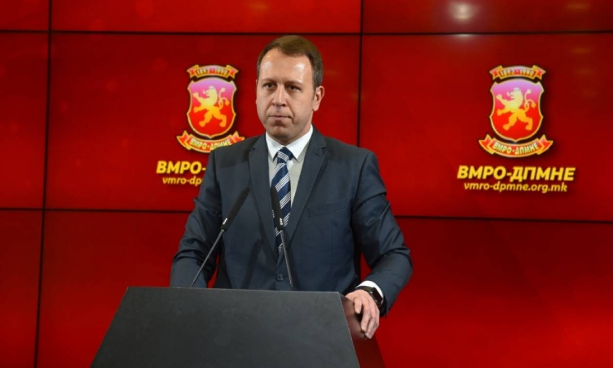 «Βόμβα» του VMRO στο Σκοπιανό: Έδωσαν 2 εκατ. ευρώ σε βουλευτή για να ψηφίσει την πρόταση Ζάεφ