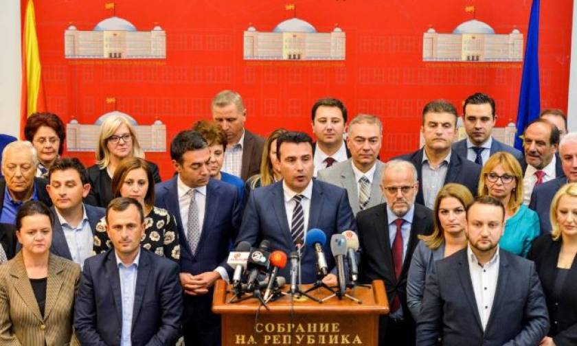 Parliament in Skopje voted for the implementation of the Prespa agreement
