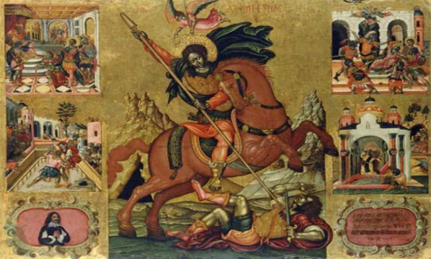 Άγιος Δημήτριος: Ποιον σκοτώνει στη γνωστή εικόνα του;