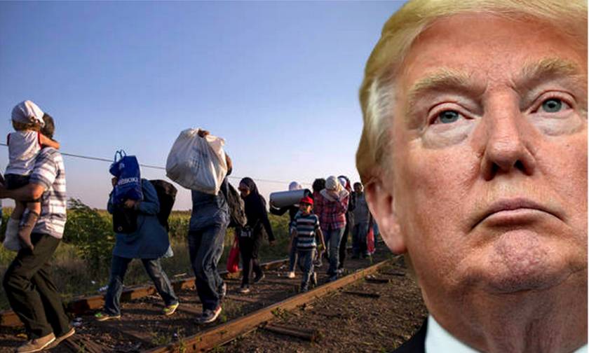 Ο Τραμπ κηρύσσει «πόλεμο» κατά των μεταναστών (Pics+Vid)