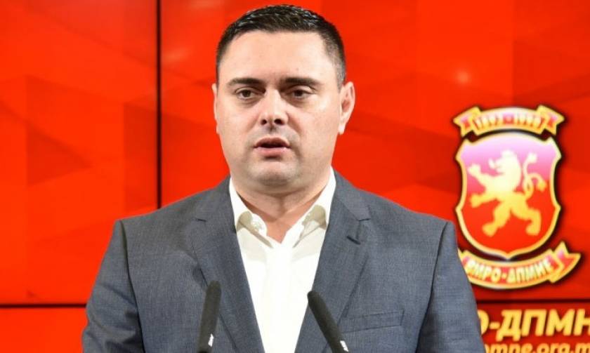 Σκόπια: Το VMRO-DPMNE διέγραψε τον αντιπρόεδρο του κόμματος Μίτκο Γιάντσεφ