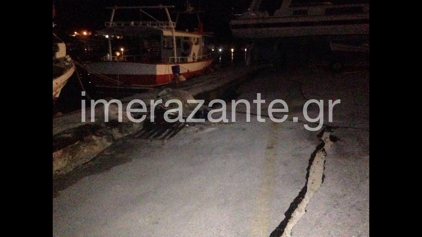 Σεισμός Ζάκυνθος: Βίντεο - ΣΟΚ από τη στιγμή που ο τρόμος «χτυπά» το νησί