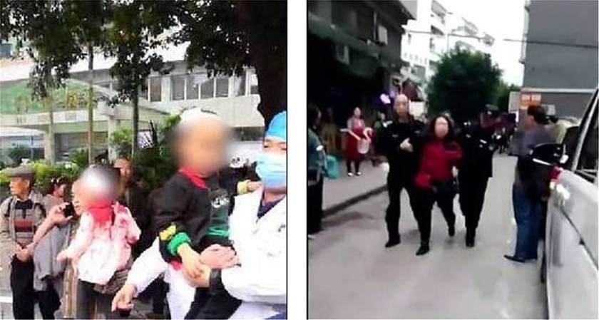Φρίκη στην Κίνα: Γυναίκα μαχαίρωσε 14 παιδιά σε νηπιαγωγείο (vids+pics)