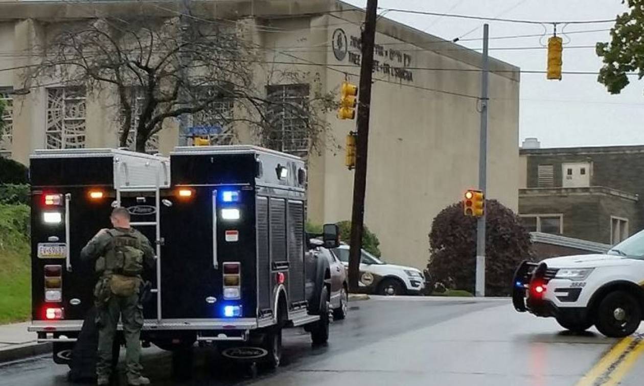 ΗΠΑ: Μακελειό στο Πίτσμπεργκ - Ένοπλος σκόρπισε το θάνατο σε συναγωγή (pics&vids)