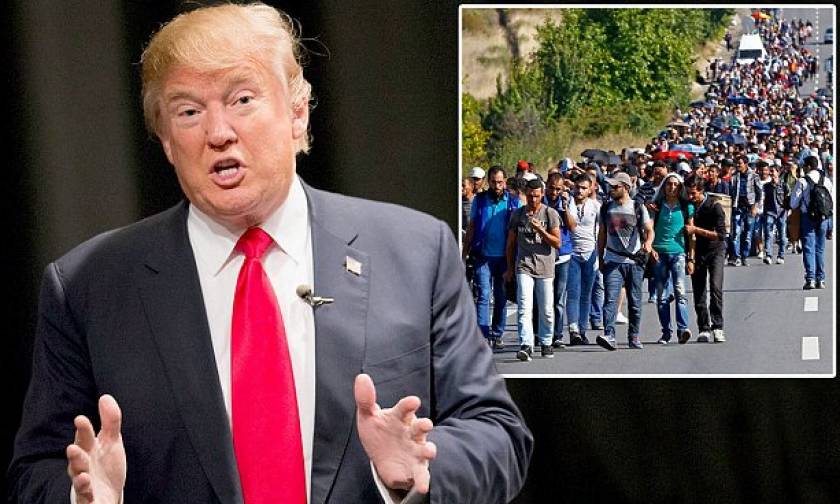 Τραμπ για καραβάνι μεταναστών: «Εισβολή στη χώρα μας, ο στρατός σάς περιμένει»