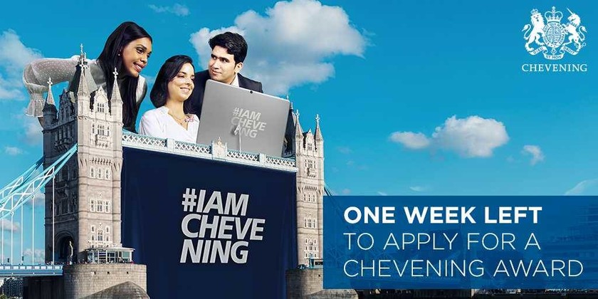 Μέχρι τις 6/11 οι αιτήσεις για την υποτροφία Chevening για μεταπτυχιακό στο Ην. Βασίλειο 
