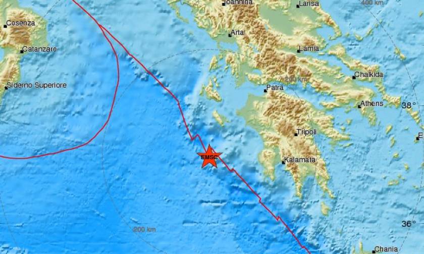 Σεισμός: Νέος μετασεισμός κοντά στη Ζάκυνθο (pics)