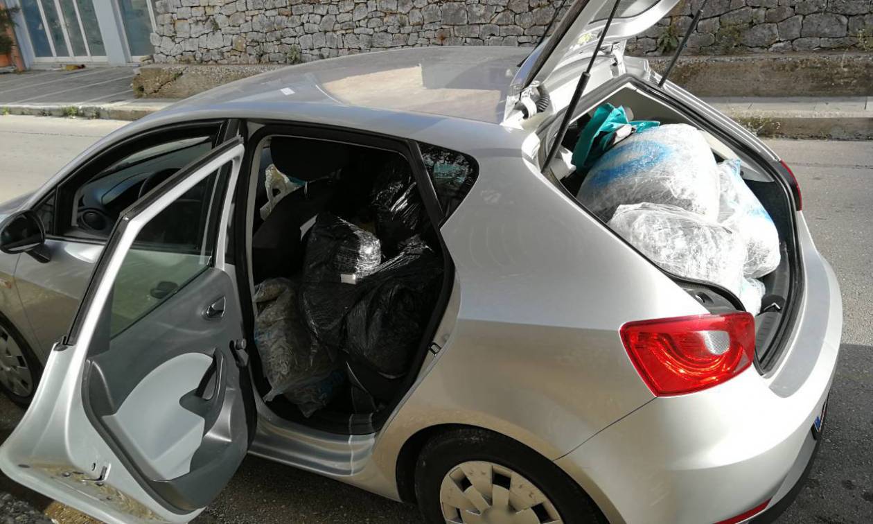 Θεσπρωτία: Συνελήφθη 71χρονος για μεταφορά 95 κιλών χασίς με νοικιασμένο αυτοκίνητο