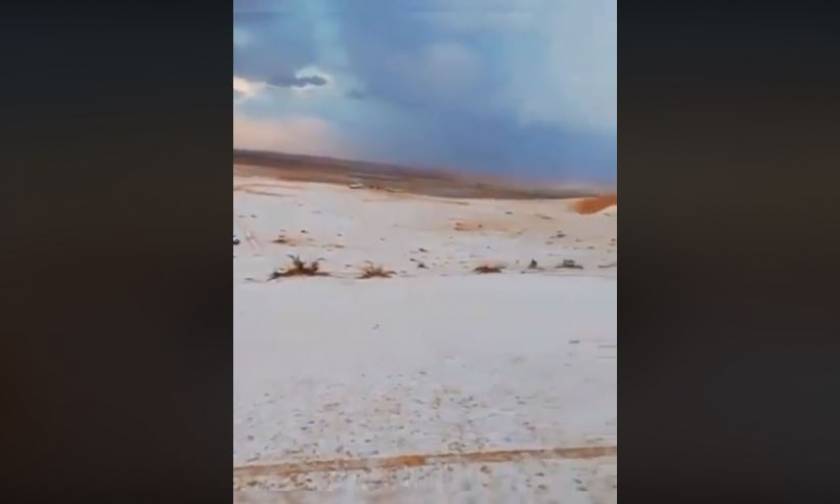 Απίστευτο! Το «έστρωσε» στην καυτή έρημο της Σαουδικής Αραβίας – Δείτε εντυπωσιακές εικόνες